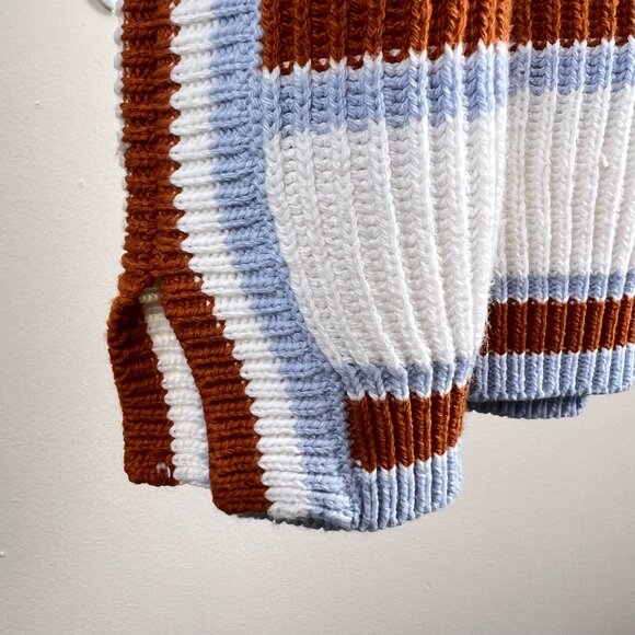 Freshman 1996 Striped Knit Tank Sweater. Size: M - Picture 5 of 6